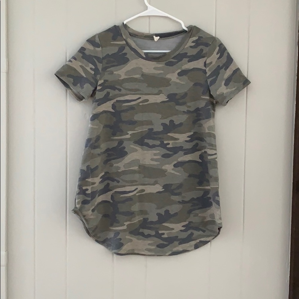 Camo Maternity Tshirt
